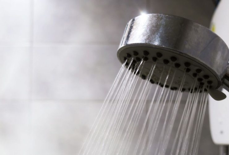 aquecimento lento de água