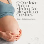 Azul e Branco Moderno Gravidez Post para Instagram