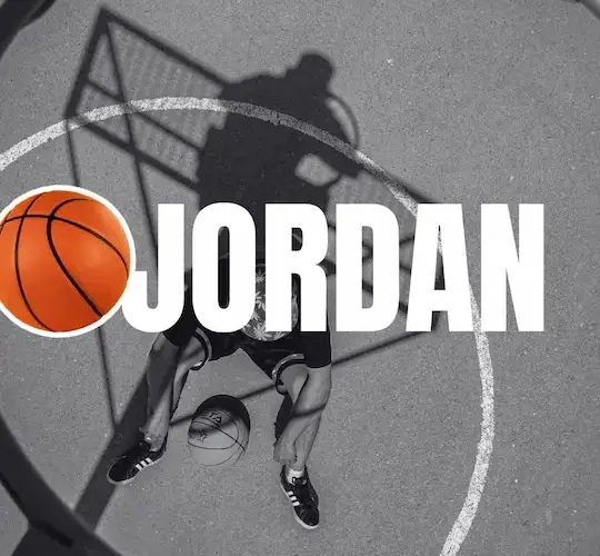 Black and White Illustrative Basketball Phone Wallpaper