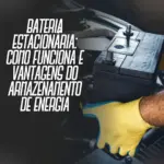 Preto Branco e Turquesa Moderno Troca de Bateria Post para Instagram