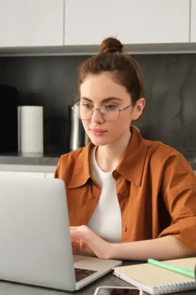 mulher computador